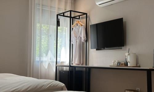 Katil atau katil-katil dalam bilik di Miryang Ever Miracle Hotel