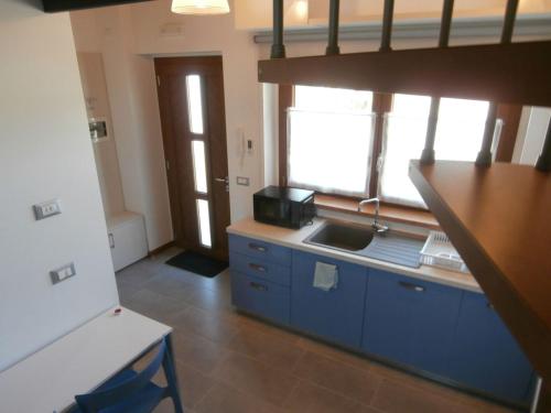 Η κουζίνα ή μικρή κουζίνα στο Albergo Diffuso Magredi