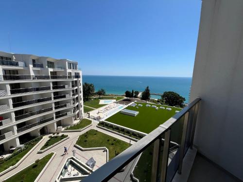 Ein allgemeiner Meerblick oder ein Meerblick von der Ferienwohnung aus