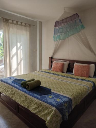 Postel nebo postele na pokoji v ubytování PKM hostel