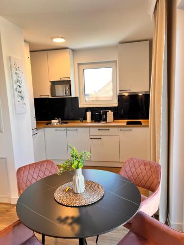 BS-Appartementにあるキッチンまたは簡易キッチン