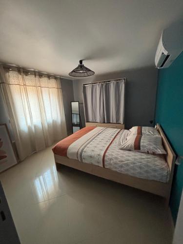Postel nebo postele na pokoji v ubytování Appartement du sud paisible T2 possibilité 4 personnes