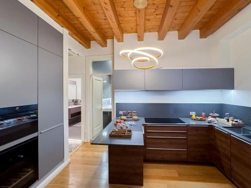 Køkken eller tekøkken på Palazzo Marinali Guest House