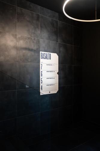 Ένα μπάνιο στο BASALTO Venice Mestre Apartments