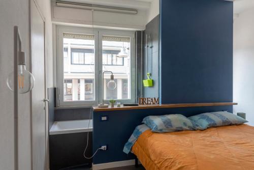 Postelja oz. postelje v sobi nastanitve Centralissimo a due passi dal mare