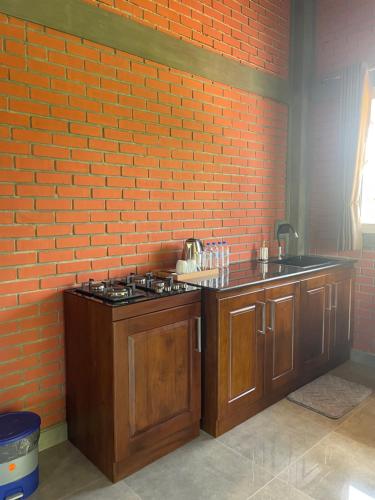 Dapur atau dapur kecil di Airport Colombo Pocket Paradise