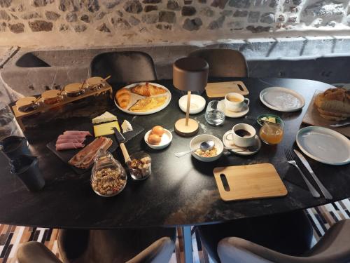 Jídlo v bed and breakfast nebo okolí