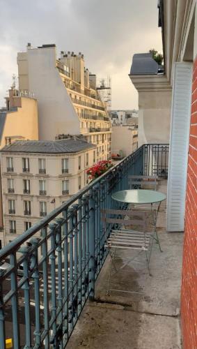 Parisian apartment with balcony
