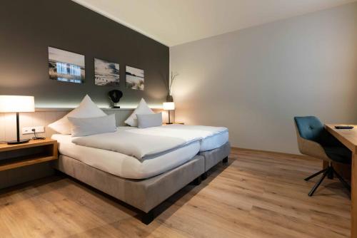 Hotel Friesenhofにあるベッド