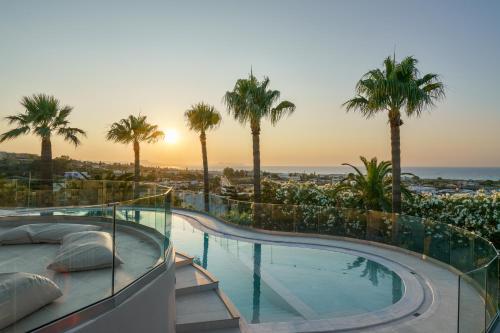 Πισίνα στο ή κοντά στο Giakoumakis Luxury-Private Villa