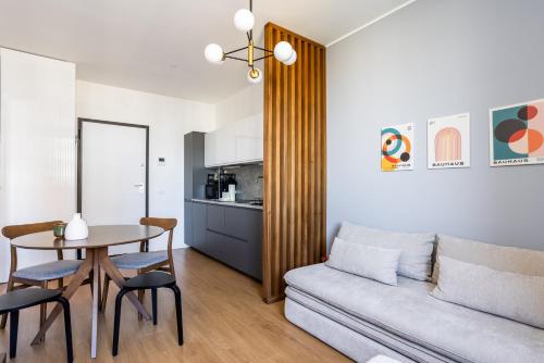 Kuchyň nebo kuchyňský kout v ubytování Sforza 13