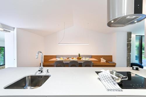 Dapur atau dapur kecil di Casas D' Além by Sé Apartamentos