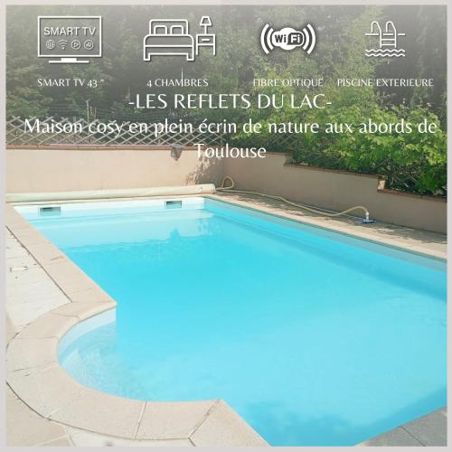 Maison T5 -Les reflets du lac - Terrasse -Piscine