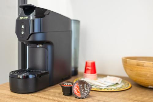 Room Castel Perolloにあるコーヒーまたはお茶