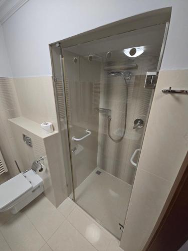 Salle de bains dans l'établissement Pensjonat Nad Rzeką