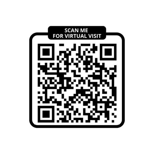 un code qr noir et blanc avec un signe dit envoyez-moi pour une visite virtuelle dans l'établissement Bluestay 1 - Appartement au Cœur de Paris, à Paris