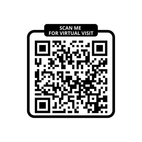 un code qr noir et blanc avec un labyrinthe dans l'établissement 870 Suite Trefle - Superbe appartement, à Montreuil