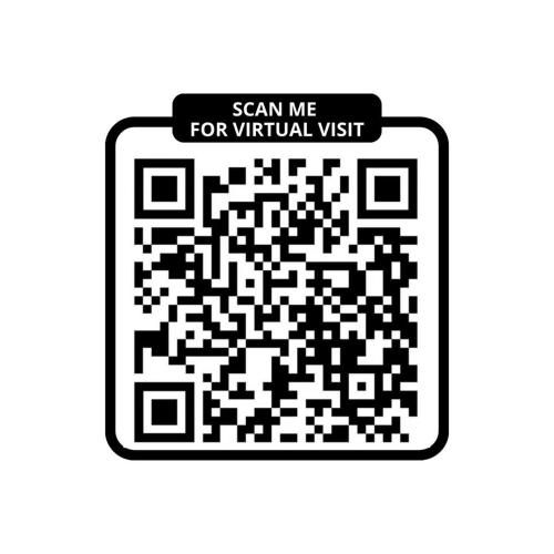 un code qr noir et blanc avec un signe me scanner pour une visite virtuelle dans l'établissement 178 Suite Cesar - Superb apartment in Paris, à Paris