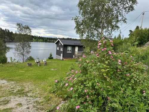 Φωτογραφία από το άλμπουμ του Victoria lakefront cabin in Lyseren Strandpark σε Omberg