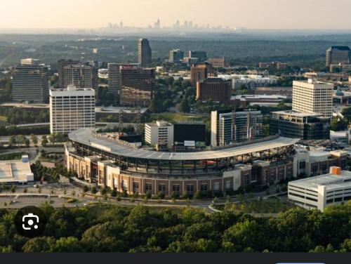 Udsigt til Atlanta eller udsigt til byen taget fra lejligheden