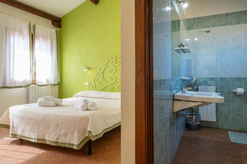 Ένα μπάνιο στο Agriturismo Li Nalboni