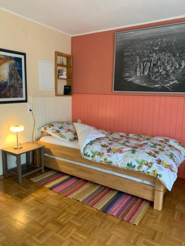Ένα ή περισσότερα κρεβάτια σε δωμάτιο στο Haus Magnolia 2
