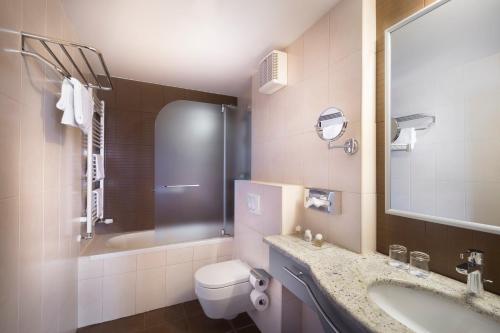 Kylpyhuone majoituspaikassa Valamar Villa Adria