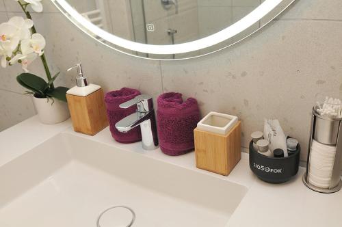 Un baño de Sió50fok apartmanház