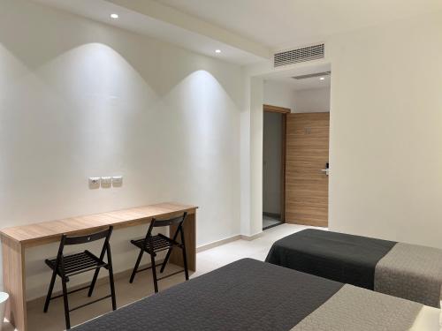 A seating area at Hotel Brivio