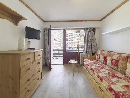 Studio confortable aux Menuires avec balcon, skis aux pieds - FR-1-344-1072