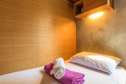 Postel nebo postele na pokoji v ubytování Loftel 22 Hostel