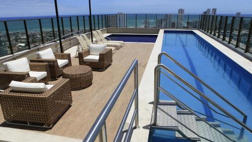 Bazén v ubytování Beach Class Excelsior - Flats no Pina por Yolo nebo v jeho okolí