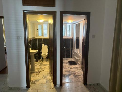 Et badeværelse på Heritage Villas Northern Cyprus