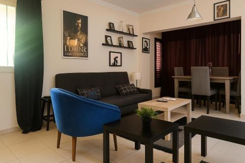 شقة فندقية فخمة 2 غرفة نوم في المعادي القاهرة مصر