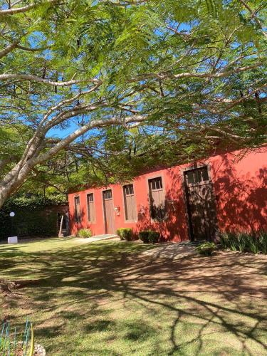 Jardín al aire libre en Pousada Villa Verona