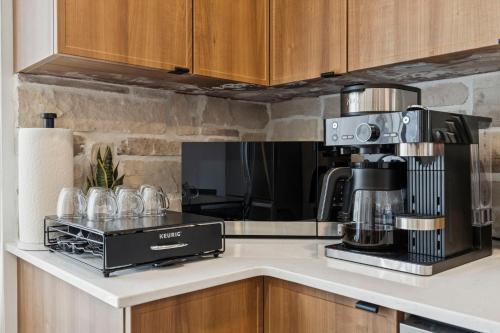 Dapur atau dapur kecil di Escapade Chambly