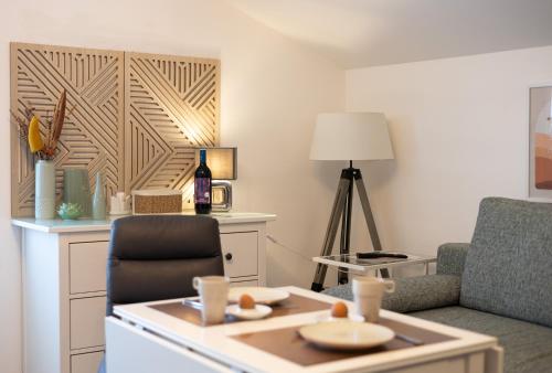 Zona de estar de Baum Apartments