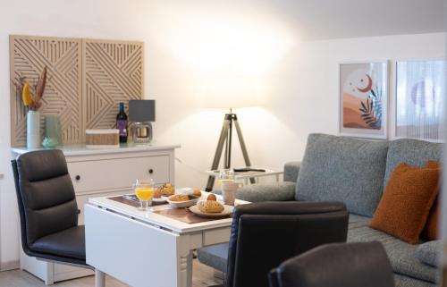 Zona de estar de Baum Apartments