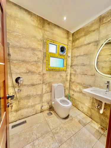 Koupelna v ubytování Luxury apartment