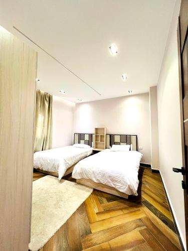 Postel nebo postele na pokoji v ubytování Luxury apartment