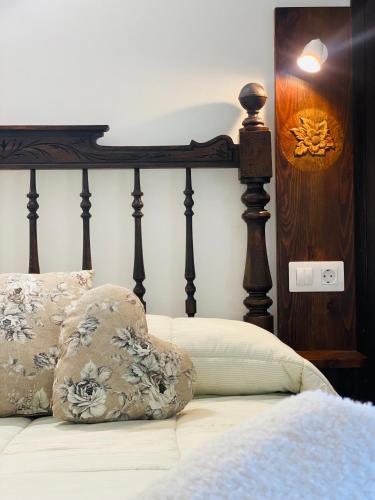 Hostal Molinéにあるベッド