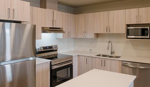 Dapur atau dapur kecil di Chateau Nova Yellowknife