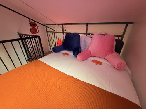Postel nebo postele na pokoji v ubytování BIG little Hotel