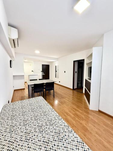 Dapur atau dapur kecil di Urquiza Apart Hotel & Suites