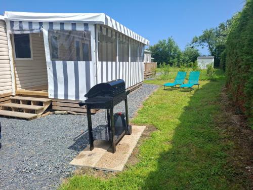 Mobil-home bord de mer