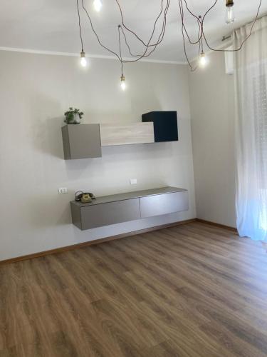 TV a/nebo společenská místnost v ubytování La corte in riva all'Adda