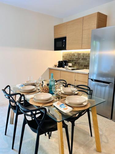 Η κουζίνα ή μικρή κουζίνα στο Suite Nice - Coliving, parking et petit déjeuner