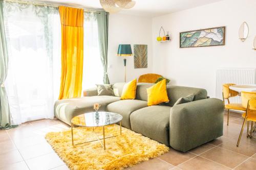 Zona de estar de Alpine Arve Get'Away
