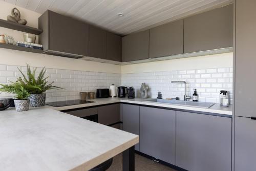 Køkken eller tekøkken på Villa des Pensières