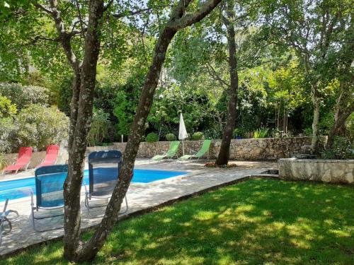 Πισίνα στο ή κοντά στο Holiday Home Villa "Paradise Farm"